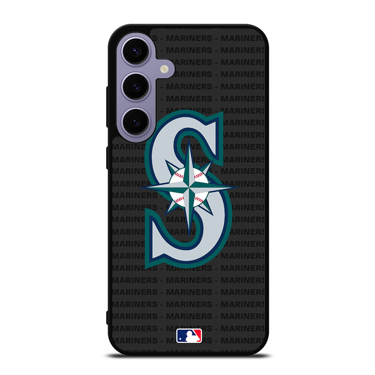 SEATTLE MARINERS BASEBALL BLACK Samsung Galaxy S24 Plus Case Cover
