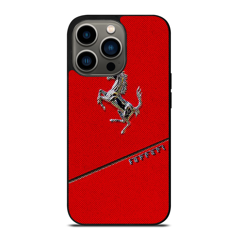 FERRARI RED CAR LOGO iPhone 13 Pro Case Cover