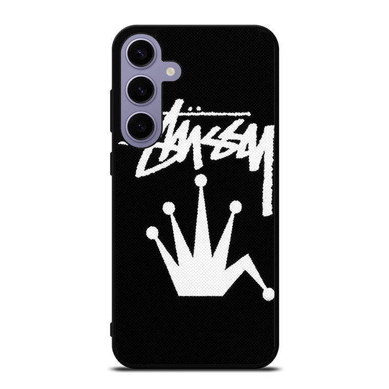 STUSSY PARIS BENT CROWN Samsung Galaxy S24 Plus Case Cover