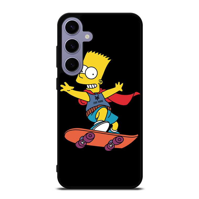 THE SIMPSONS ZOO YORK SKATEBOARD Samsung Galaxy S24 Plus Case Cover