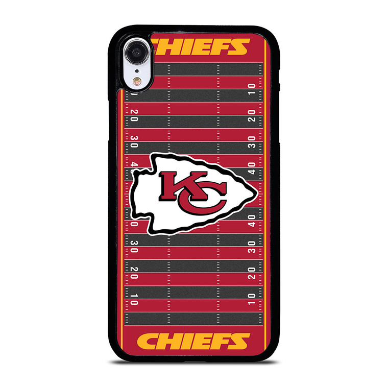 KANSAS CITY CHIEFS FOOTBALL FIELD iPhone XR Case Cover