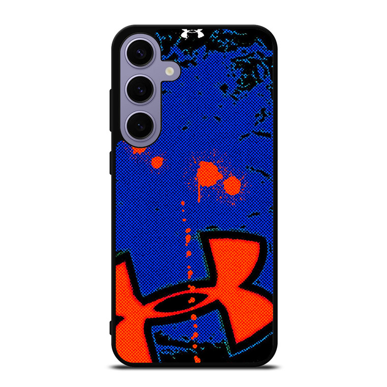 UNDER ARMOUR ORANGE BLUE LOGO Samsung Galaxy S24 Plus Case Cover