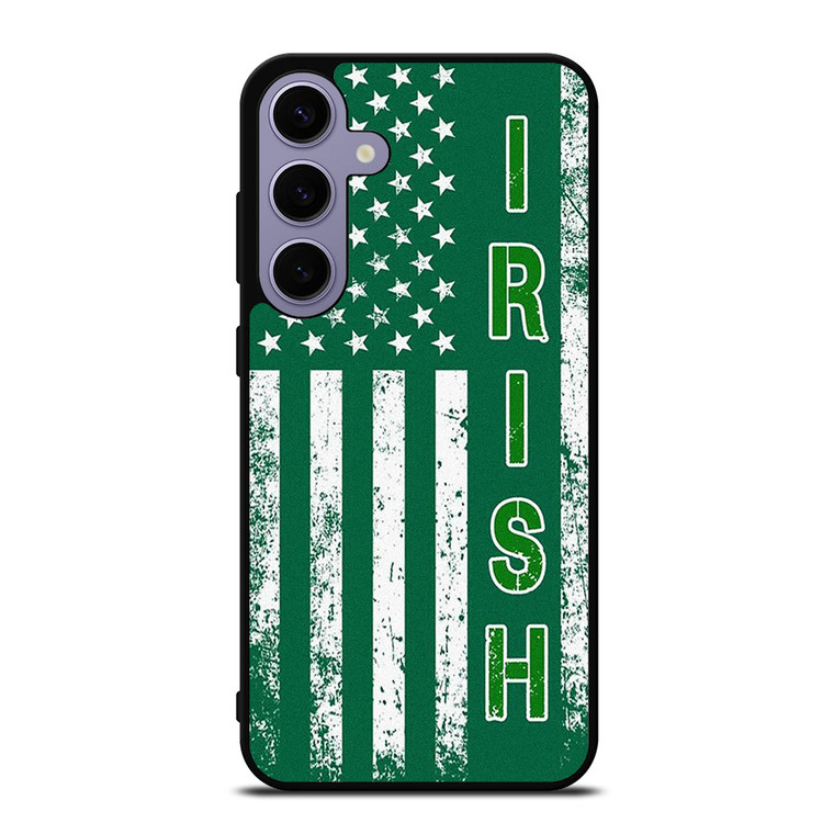 USA FLAG IRISH IRELAND Samsung Galaxy S24 Plus Case Cover