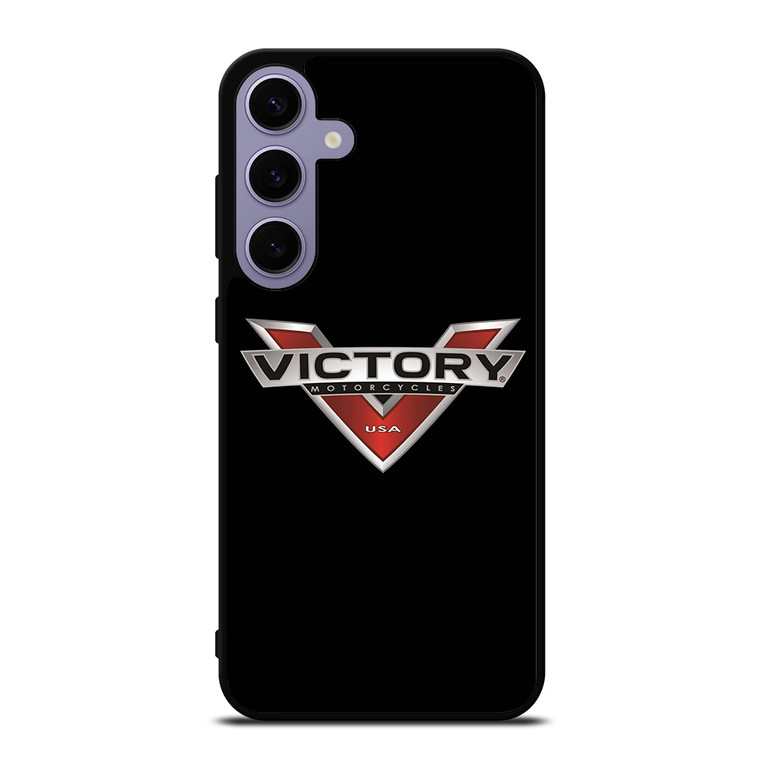 VICTORY MOTORCYCLES USA BLACK Samsung Galaxy S24 Plus Case Cover
