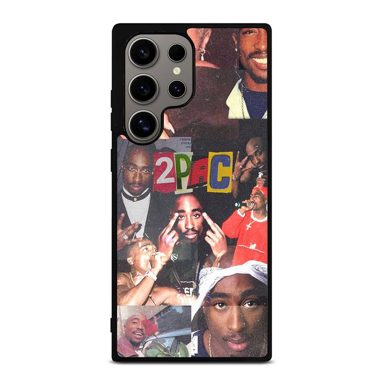 2PAC TUPAC SAKUR RAPPER COLLAGE Samsung Galaxy S24 Ultra Case Cover