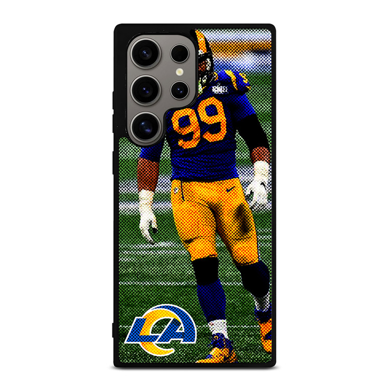AARON DONALD 99 LOS ANGELES RAMS NFL FOOTBALL 2 Samsung Galaxy S24 Ultra Case Cover