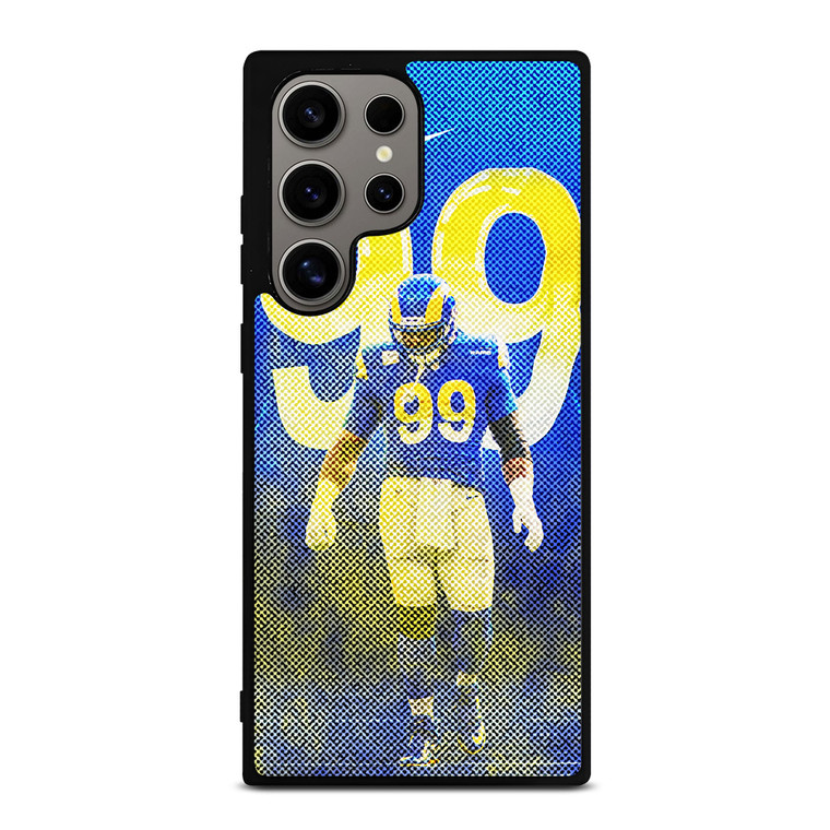 AARON DONALD 99 LOS ANGELES RAMS NFL FOOTBALL Samsung Galaxy S24 Ultra Case Cover
