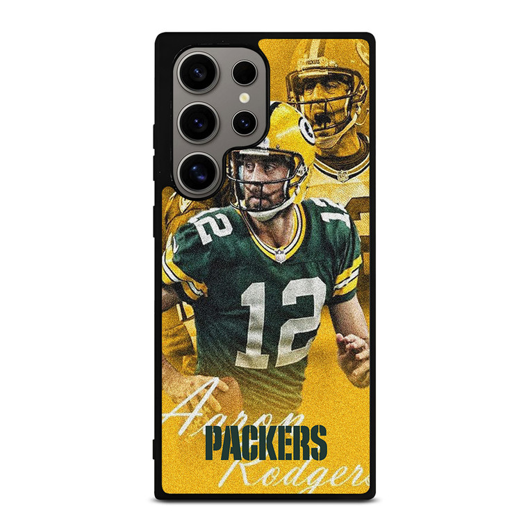 AARON RODGERS GREEN BAY PACKERS NFL Samsung Galaxy S24 Ultra Case Cover AARON RODGERS GREEN BAY PACKERS NFL Samsung Galaxy S24 Ultra Case Cover