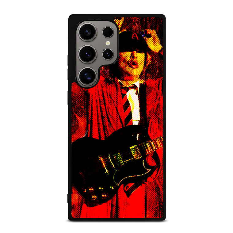 ACDC ANGUS YOUNG ROCK BAND Samsung Galaxy S24 Ultra Case Cover