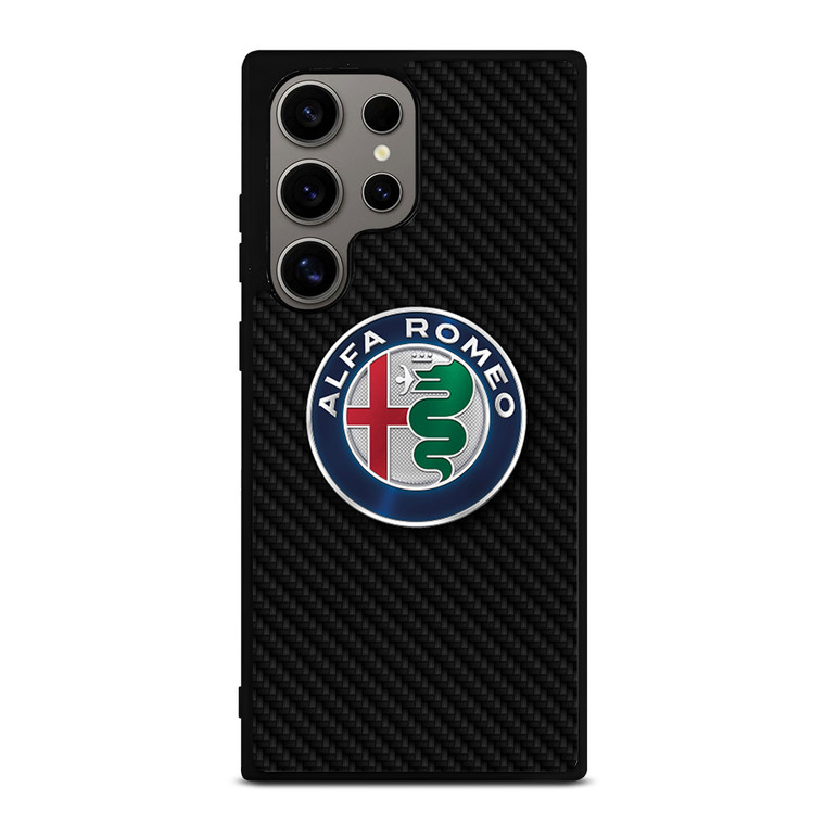 ALFA ROMEO CAR CARBON FIBER Samsung Galaxy S24 Ultra Case Cover