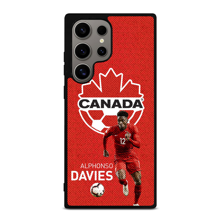 ALPHONSO DAVIES CANADA MENS SOCCER NATIONAL TEAM Samsung Galaxy S24 Ultra Case Cover