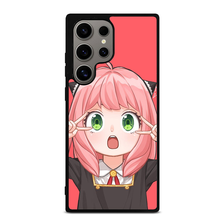 ANYA SPY X FAMILY PINK Samsung Galaxy S24 Ultra Case Cover