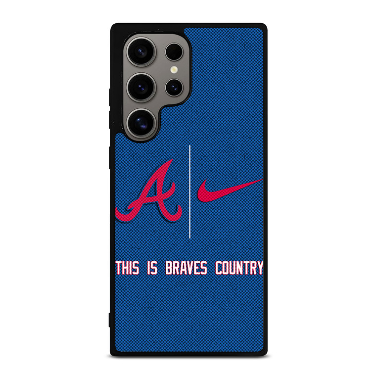 ATLANTA BRAVES NIKE MLB BASEBALL Samsung Galaxy S24 Ultra Case Cover