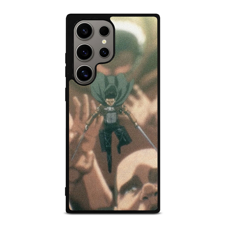 ATTACK ON TITAN LEVI ACKERMAN Samsung Galaxy S24 Ultra Case Cover ATTACK ON TITAN LEVI ACKERMAN Samsung Galaxy S24 Ultra Case Cover