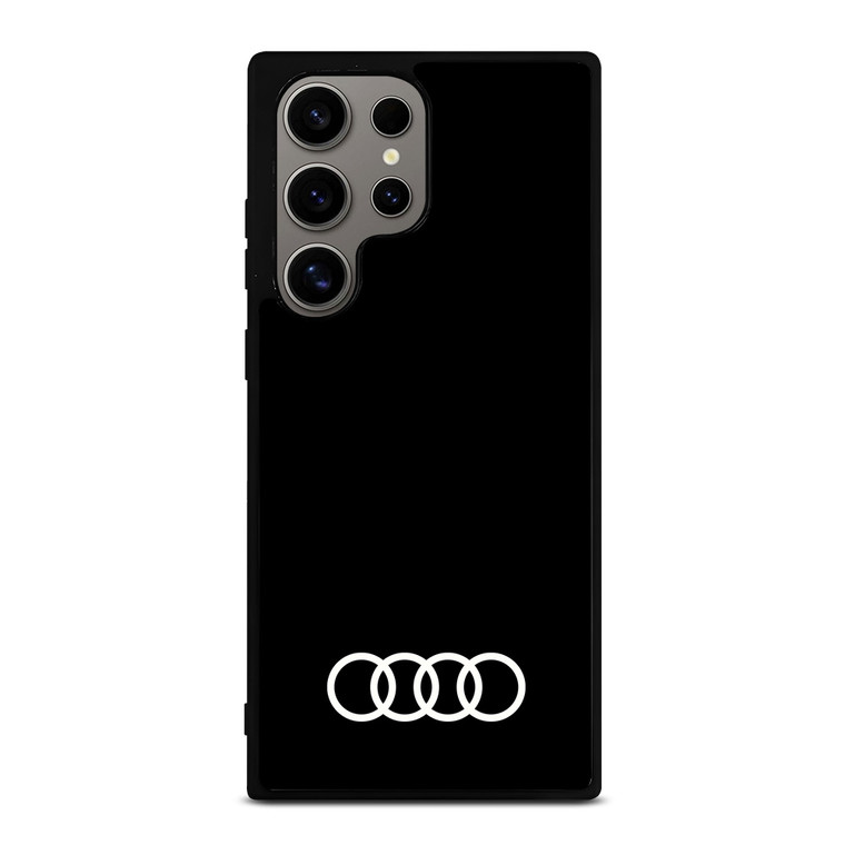 AUDI CAR LOGO BLACK Samsung Galaxy S24 Ultra Case Cover