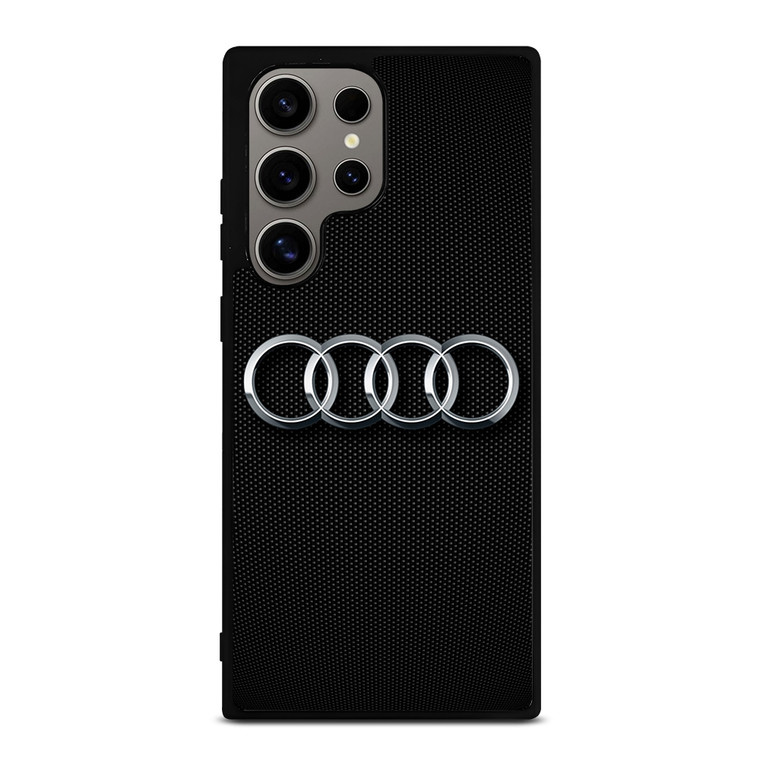 AUDI CARBON FIBER Samsung Galaxy S24 Ultra Case Cover