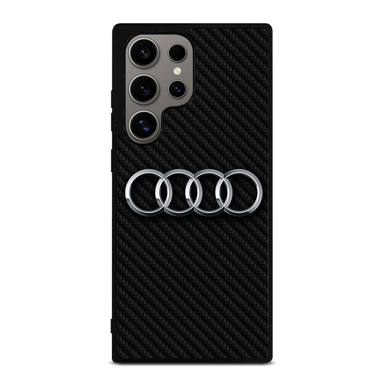 AUDI MOTOR CARBON FIBER Samsung Galaxy S24 Ultra Case Cover