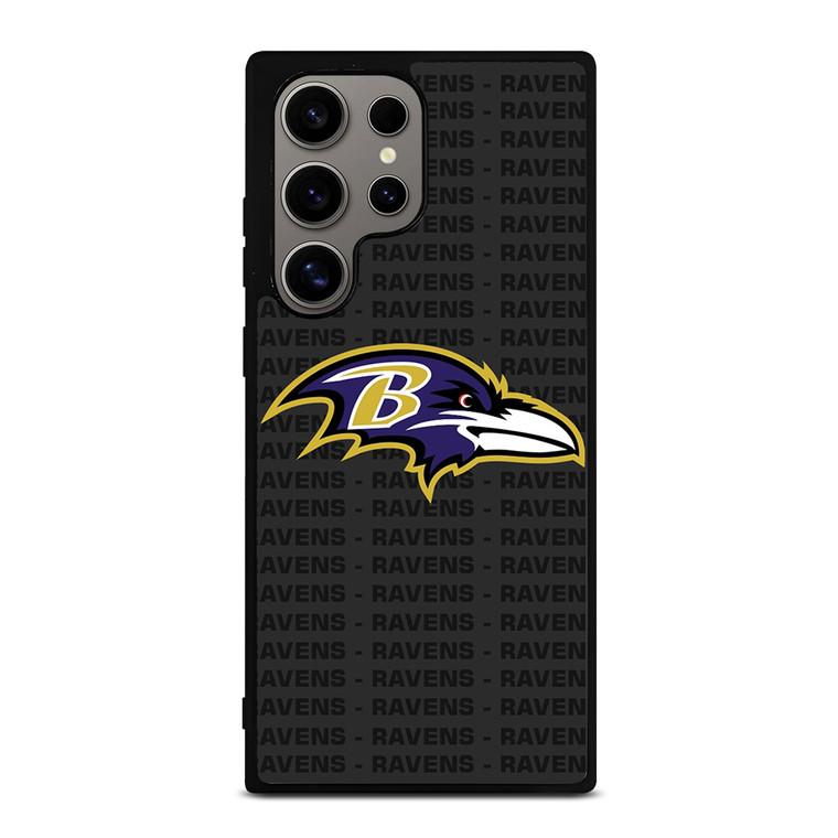 BALTIMORE RAVENS FOOTBALL TEXT Samsung Galaxy S24 Ultra Case Cover
