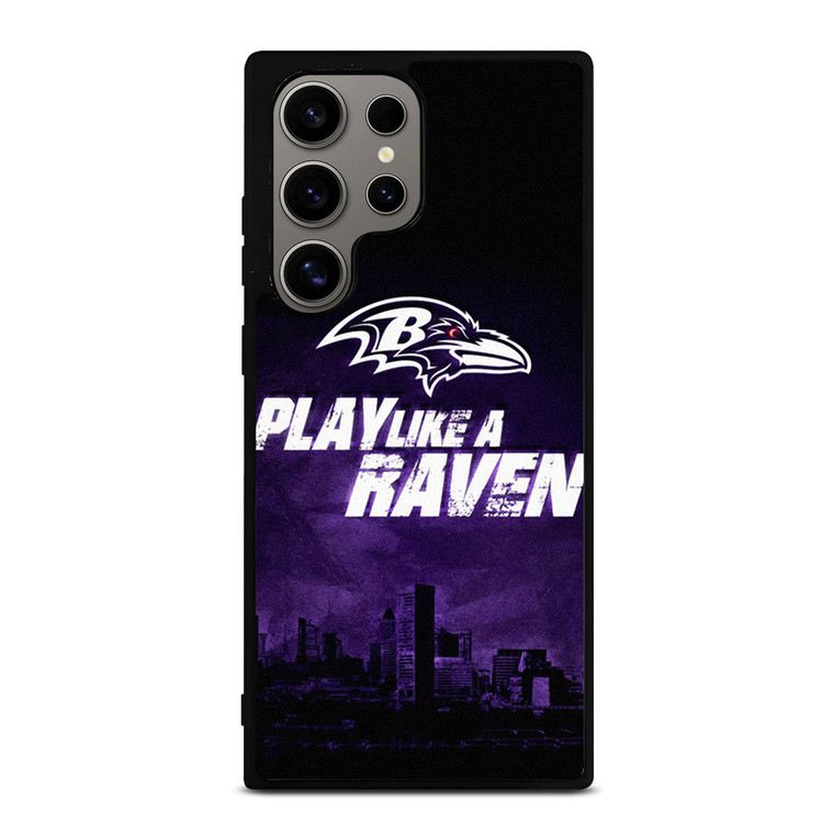 BALTIMORE RAVENS WORD Samsung Galaxy S24 Ultra Case Cover