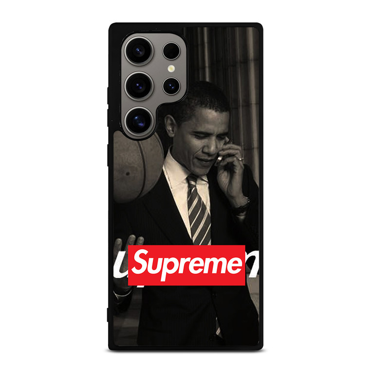 BARRACK OBAMA BASKETBALL SUPREME Samsung Galaxy S24 Ultra Case Cover