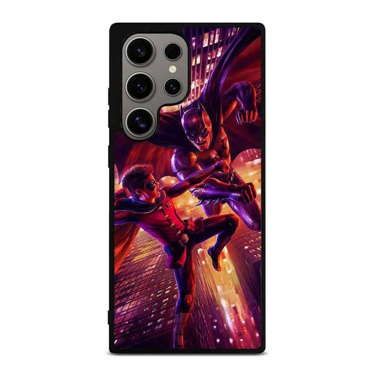 BATMAN AND ROBIN FIGHT Samsung Galaxy S24 Ultra Case Cover
