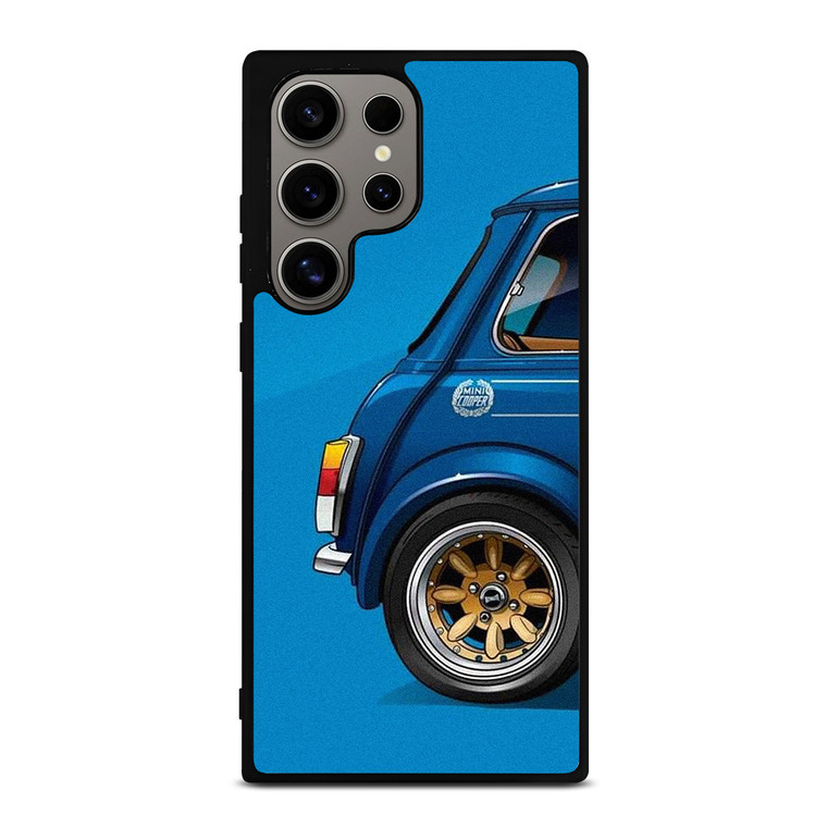 BLUE MINI COOPER COOL Samsung Galaxy S24 Ultra Case Cover
