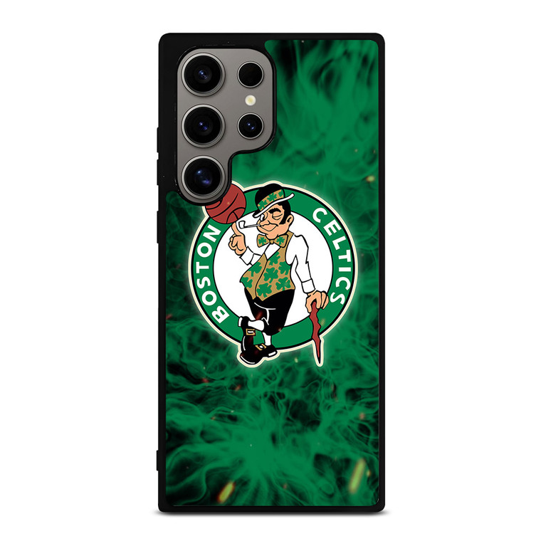 BOSTON CELTICS BASKETBALL NBA FIRE Samsung Galaxy S24 Ultra Case Cover BOSTON CELTICS BASKETBALL NBA FIRE Samsung Galaxy S24 Ultra Case Cover