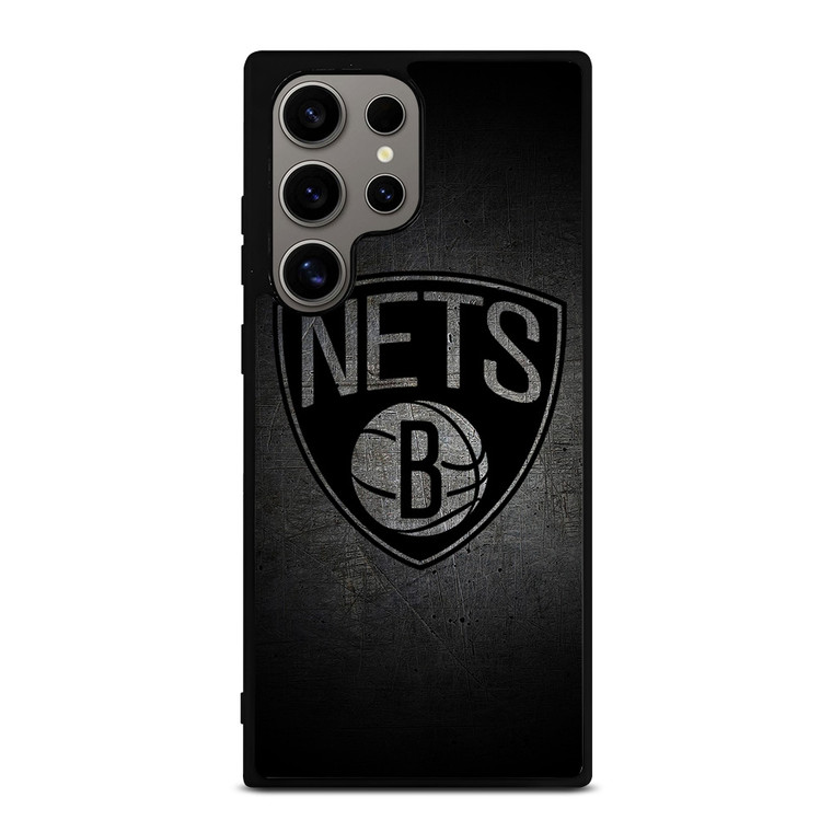 BROOKLYN NETS NBA GRUNGE Samsung Galaxy S24 Ultra Case Cover