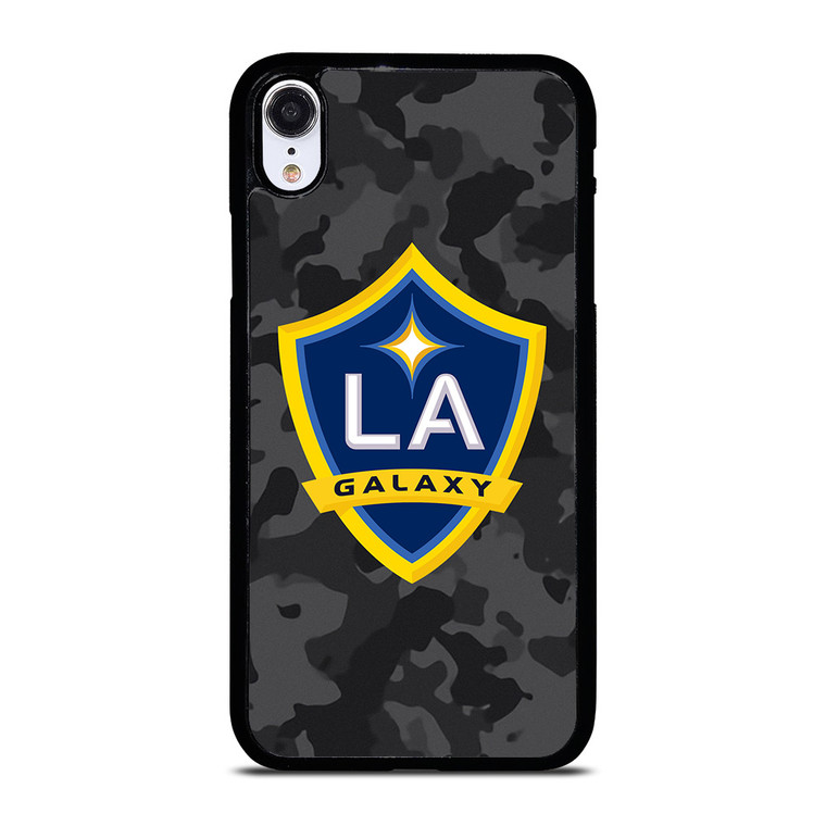 LA GALAXY MLS BLACK CAMO iPhone XR Case Cover