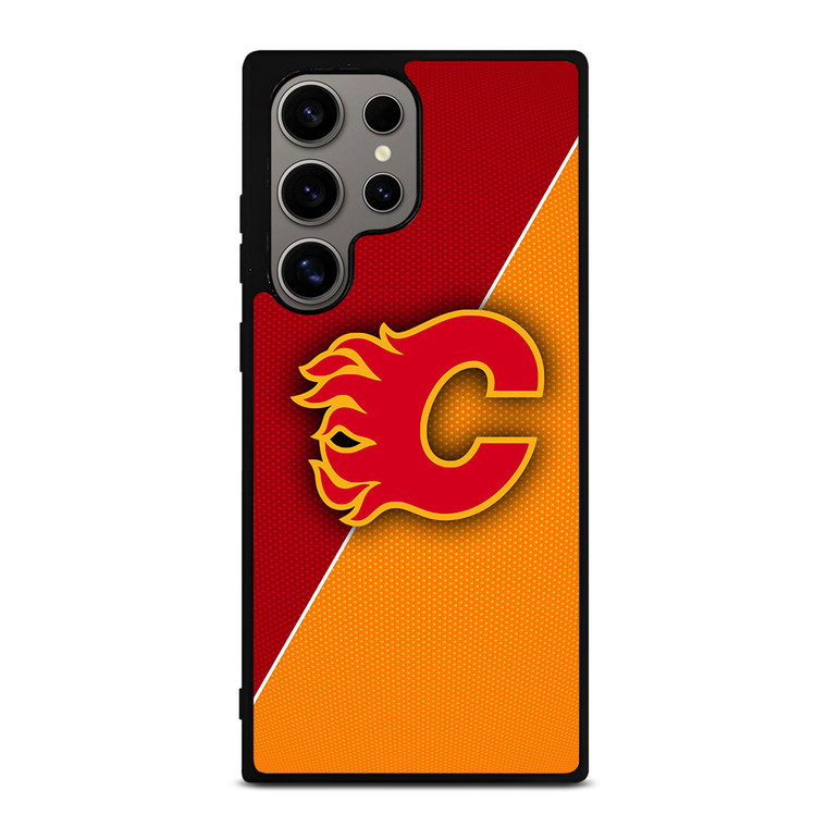 CALGARY FLAMES NHL HOCKEY LOGO Samsung Galaxy S24 Ultra Case Cover