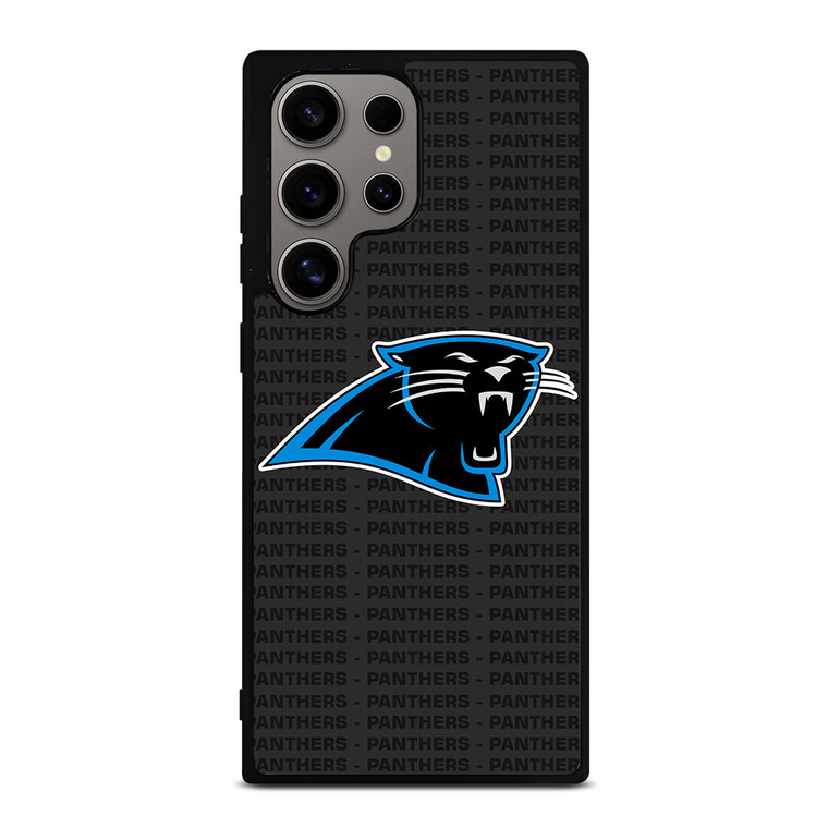 CAROLINA PANTHERS FOOTBALL TEXT Samsung Galaxy S24 Ultra Case Cover