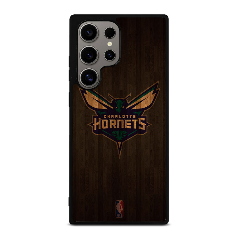 CHARLOTTE HORNETS BASKETBALL COURT NBA Samsung Galaxy S24 Ultra Case Cover