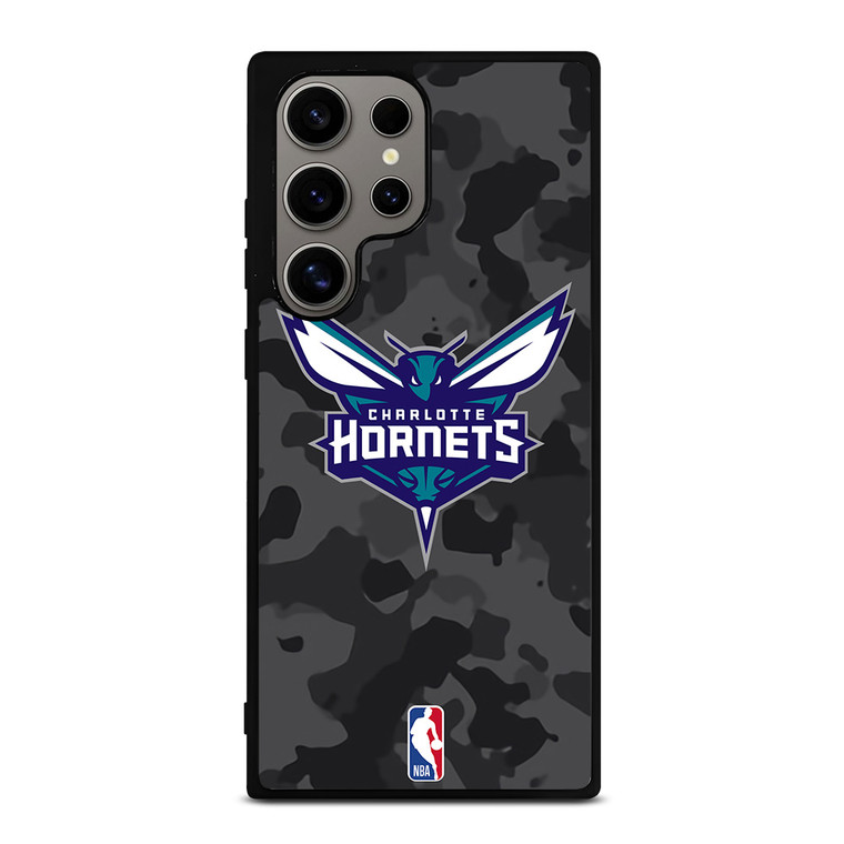 CHARLOTTE HORNETS BLACK CAMO Samsung Galaxy S24 Ultra Case Cover