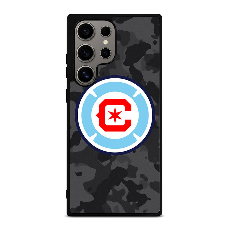 CHICAGO FIRE MLS BLACK CAMO Samsung Galaxy S24 Ultra Case Cover