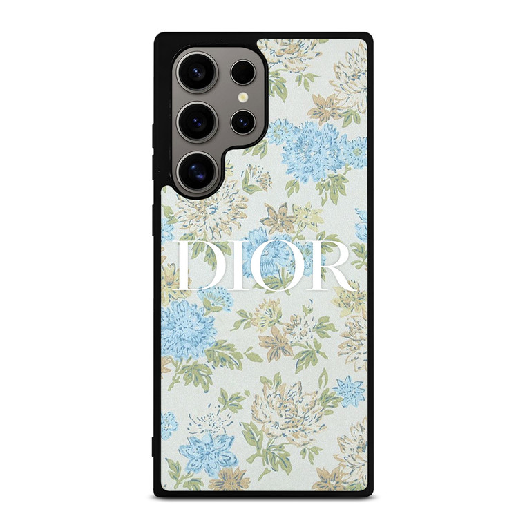 CHRISTIAN DIOR LOGO FLORAL Samsung Galaxy S24 Ultra Case Cover
