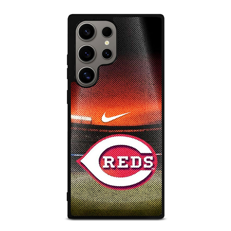 CINCINNATI RED MLB BASEBALL LOGO Samsung Galaxy S24 Ultra Case Cover
