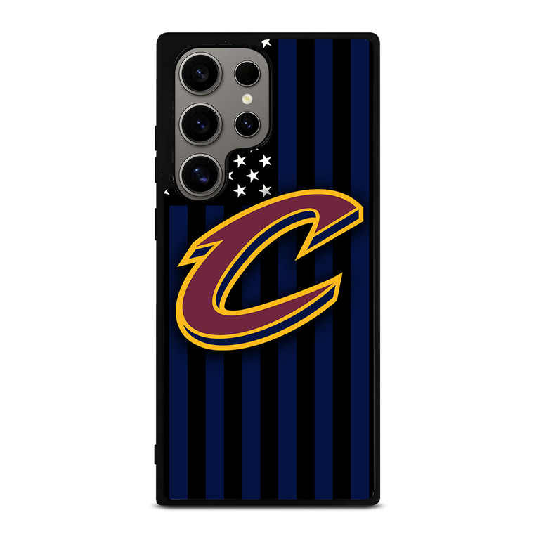 CLEVELAND CAVALIERS NBA USA FLAG Samsung Galaxy S24 Ultra Case Cover