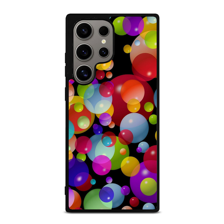 COLURFUL BUBBLES PATTERN Samsung Galaxy S24 Ultra Case Cover