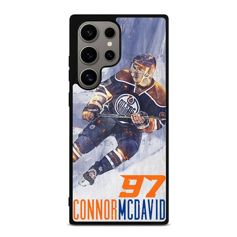 CONNOR MCDAVID EDMONTON OILERS 2 Samsung Galaxy S24 Ultra Case Cover