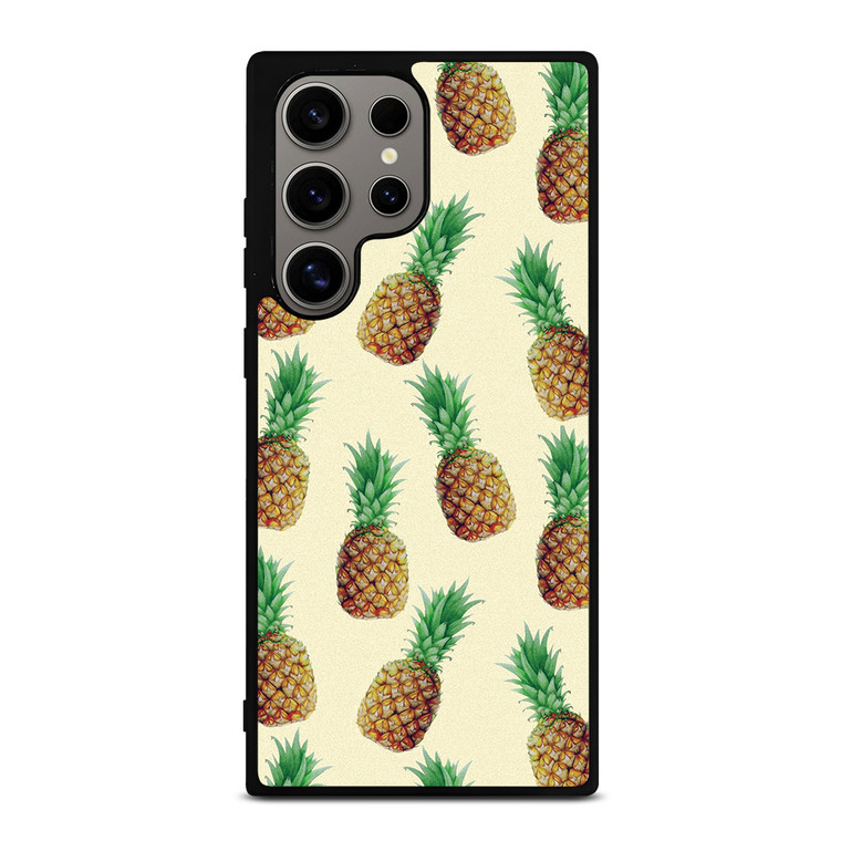 CUTE PINEAPPLE PATTERN Samsung Galaxy S24 Ultra Case Cover