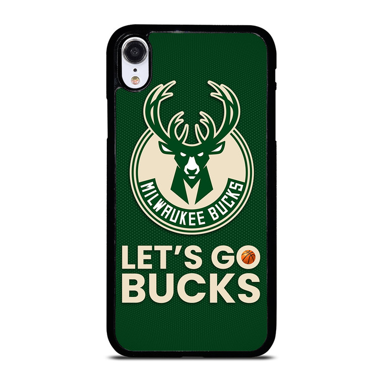 LETS GO MILWAUKEE BUCKS NBA BASKETBALL iPhone XR Case Cover LETS GO MILWAUKEE BUCKS NBA BASKETBALL iPhone XR Case Cover
