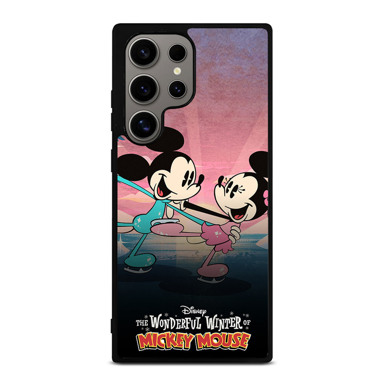 DISNEY WONDERFUL WINTER MICKEY MOUSE Samsung Galaxy S24 Ultra Case Cover