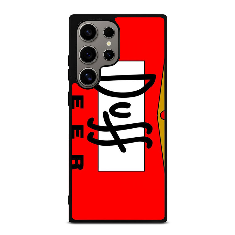 DUFF BEER THE SIMPSONS CARTOON Samsung Galaxy S24 Ultra Case Cover