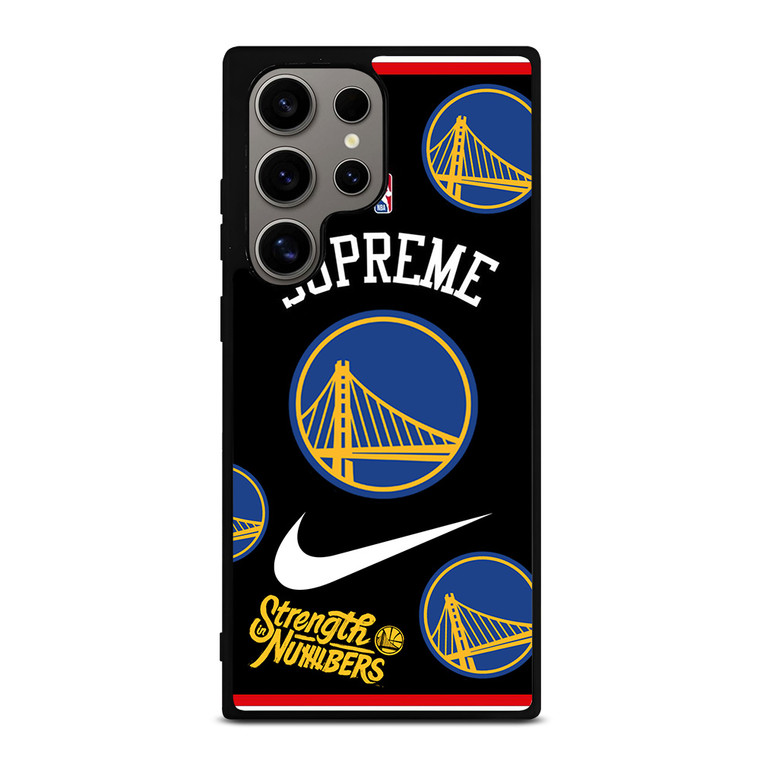 GOLDEN STATE WARRIORS NBA X SUPREME NIKE Samsung Galaxy S24 Ultra Case Cover