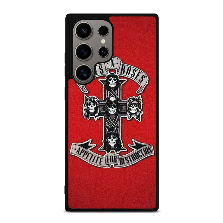 GUNS N ROSES ROCK BAND RED Samsung Galaxy S24 Ultra Case Cover