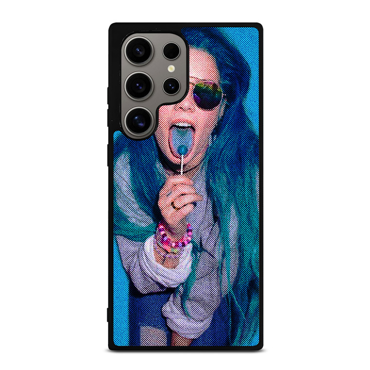 HALSEY BLUE HAIR SINGER Samsung Galaxy S24 Ultra Case Cover