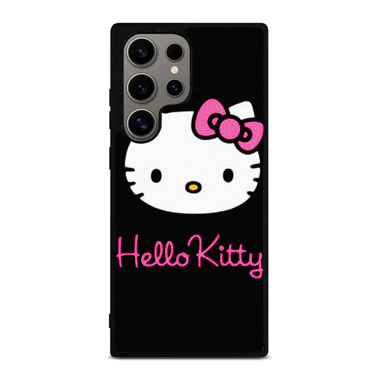 HELLO KITTY BLACK Samsung Galaxy S24 Ultra Case Cover