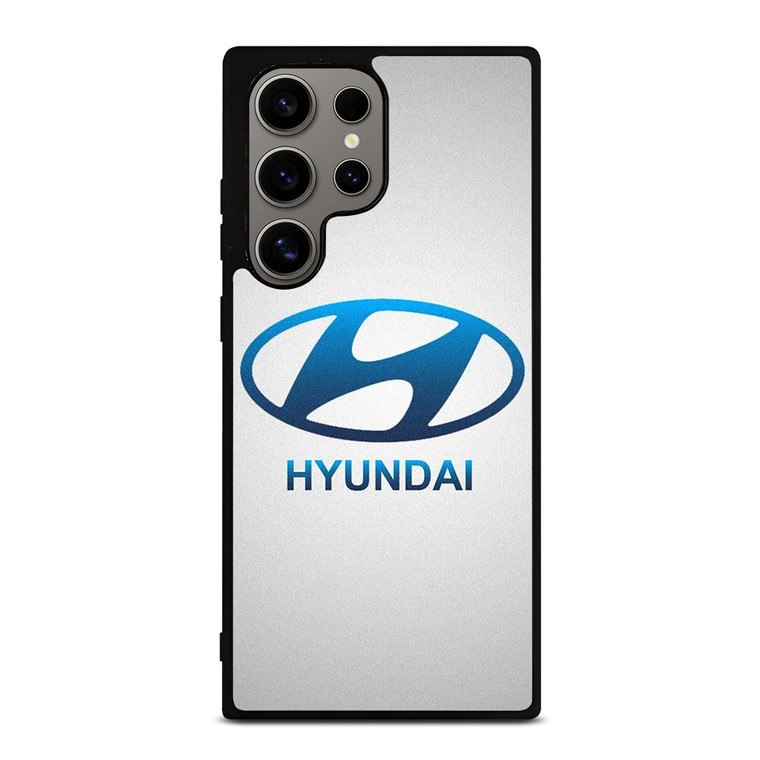 HYUNDAI SILVER LOGO Samsung Galaxy S24 Ultra Case Cover