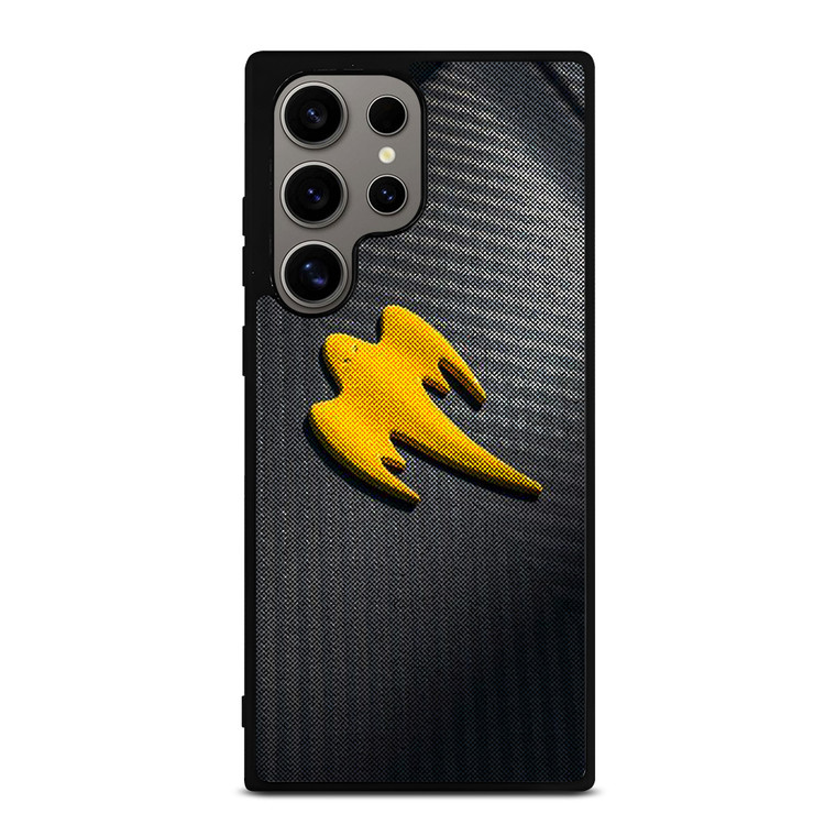 KOENIGSEGG GHOST CAR LOGO YELLOW Samsung Galaxy S24 Ultra Case Cover