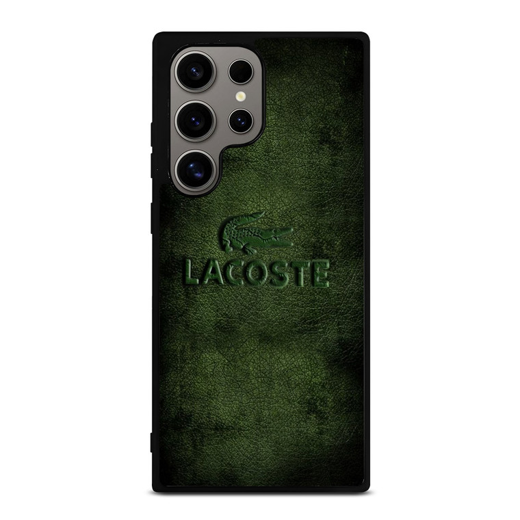 LACOSTE LEATHER Samsung Galaxy S24 Ultra Case Cover